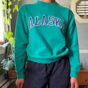 Alaska embroidered crewneck